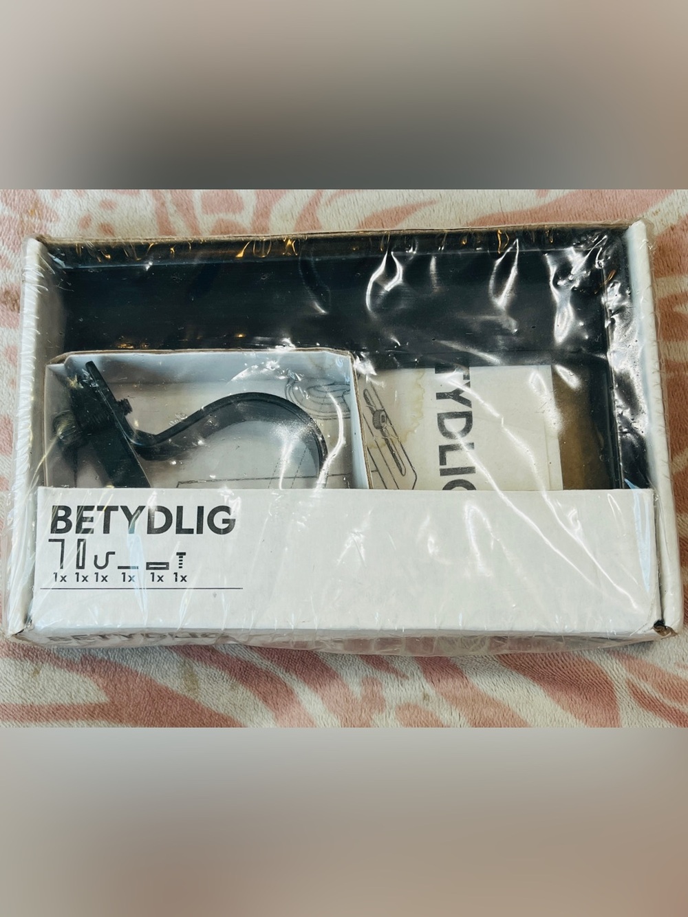 IKEA BETYDLIG Curtain Rod Wall/Ceiling Bracket 602.172.28 New